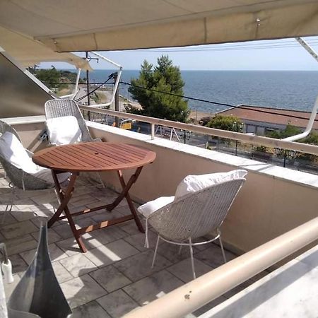 Super View Seafront Apartment Nea Michaniona Exteriér fotografie
