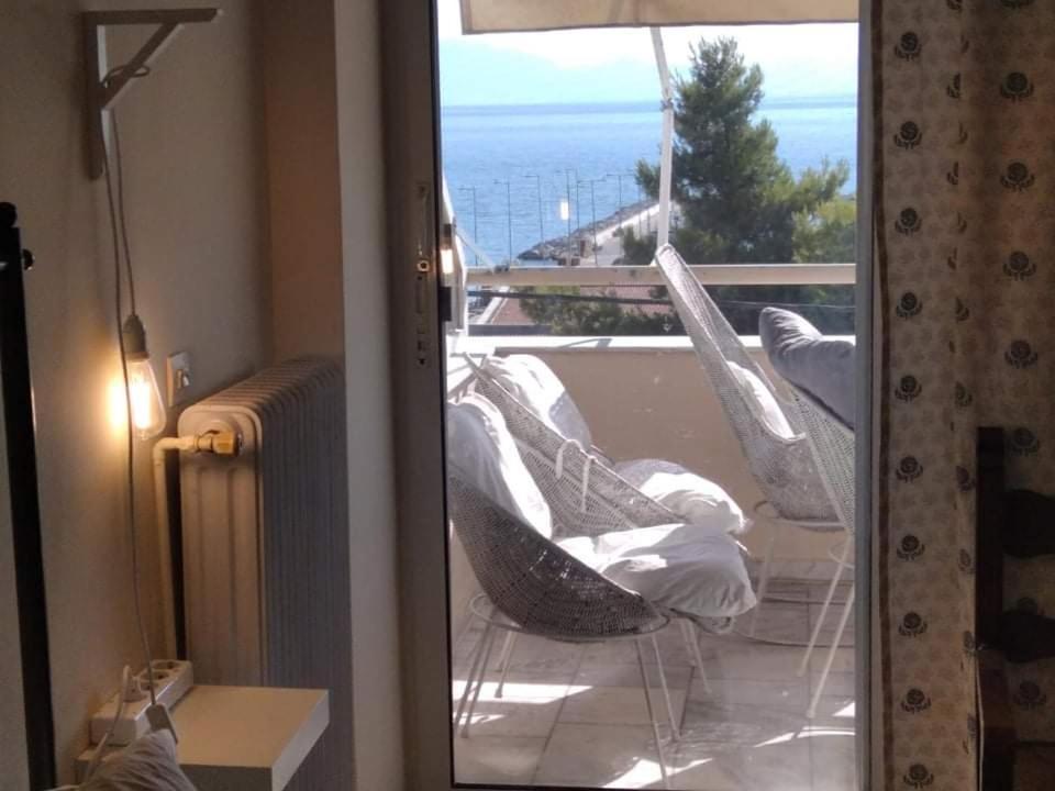 Super View Seafront Apartment Nea Michaniona Exteriér fotografie