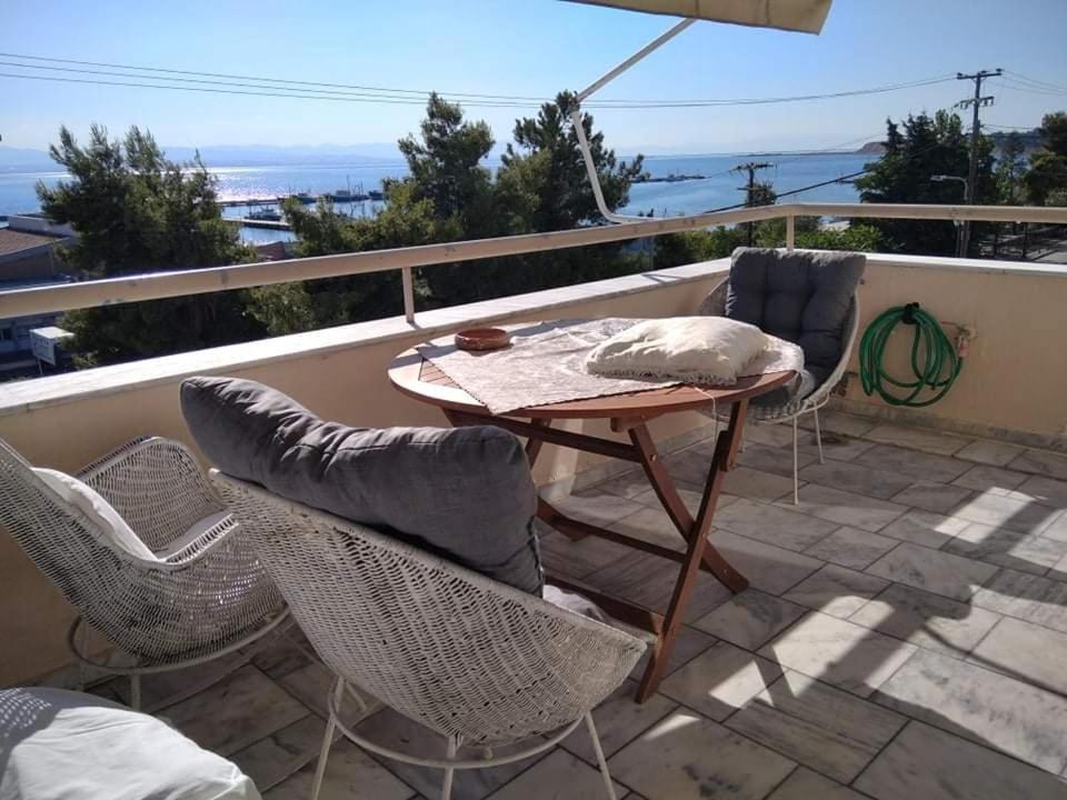 Super View Seafront Apartment Nea Michaniona Exteriér fotografie