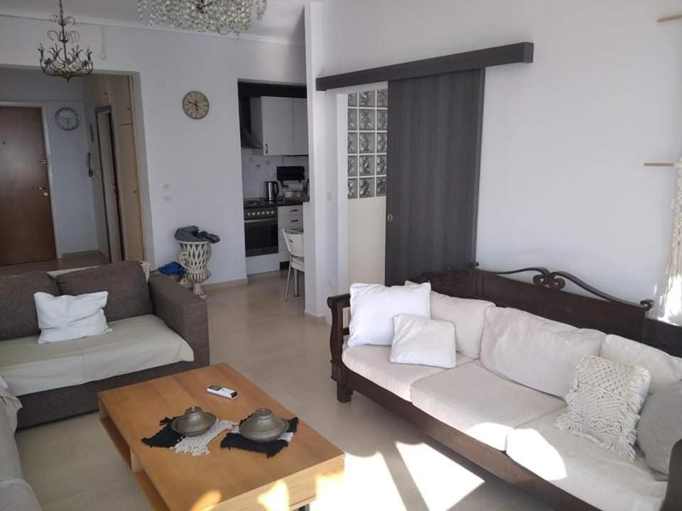 Super View Seafront Apartment Nea Michaniona Exteriér fotografie